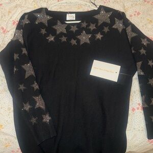 SMOKE FREE HOME Brand new black sweater